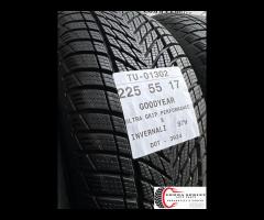 4 PNEUMATICI 225/55 R17 GOODYEAR INVERNALI 95%