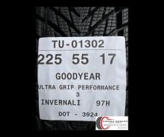 4 PNEUMATICI 225/55 R17 GOODYEAR INVERNALI 95% - 10