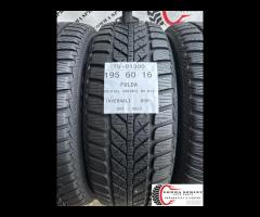 4 PNEUMATICI 195/60 R16 FULDA INVERNALI SEMINUOVE