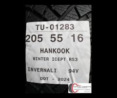 4 PNEUMATICI 205/55 R16 HANKOOK INVERNALI - 11