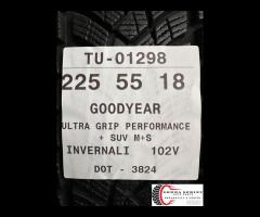 4 PNEUMATICI 225/55 R18 GOODYEAR INVERNALI - 11