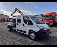 Fiat ducato gru e cassone fisso 2019 E6