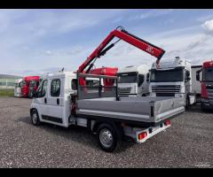 Fiat ducato gru e cassone fisso 2019 E6