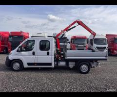 Fiat ducato gru e cassone fisso 2019 E6