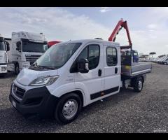 Fiat ducato gru e cassone fisso 2019 E6
