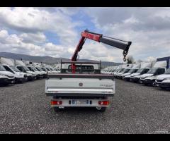 Fiat ducato 7 posti gru e cassone 2018 E6 - 8