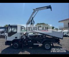 Iveco eurocargo 75E18 Gru e ribaltabile 2009