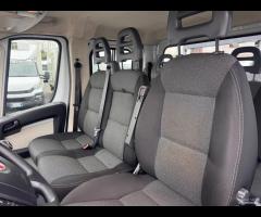 Fiat ducato 7 posti gru e cassone 2018 E6