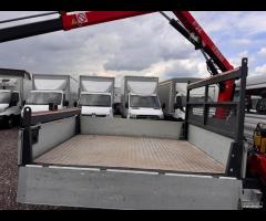 Fiat ducato 7 posti gru e cassone 2018 E6 - 10