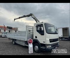 Daf 45.180 Gru+verricello e cassone 6.20mt DISCO