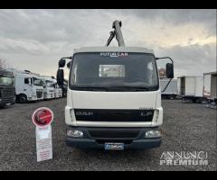 Daf 45.180 Gru+verricello e cassone 6.20mt DISCO