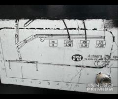 Daf 45.180 Gru+verricello e cassone 6.20mt DISCO - 8