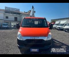 Iveco daily 35C14 gru e cassone fisso 2012 METANO