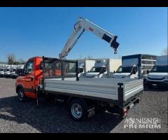 Iveco daily 35C14 gru e cassone fisso 2012 METANO