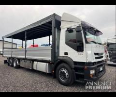 Iveco stralis 450 centina 9.60mt Alz/bass 2008 E5