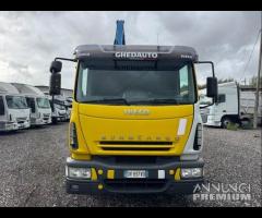 Iveco eurocargo 120E24 gru e cassone fisso 2006