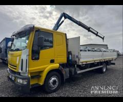 Iveco eurocargo 120E24 gru e cassone fisso 2006