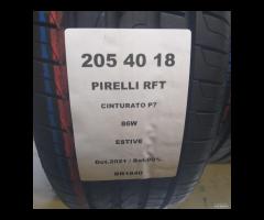 4 GOMME 205 40 18 PIRELLI RFT BR1840