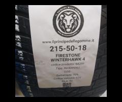 4 GOMME 215 50 18 FIRESTONE A68291