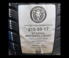 4 GOMME 215 55 17 GT RADIAL A68265 - 2
