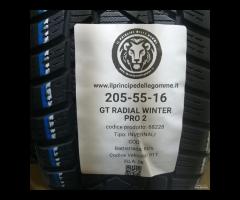 4 GOMME 205 55 16 GT RADIAL A68228 - 2
