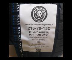 4 GOMME 215 70 15C KUMHO A68219