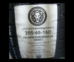 4 GOMME 205 65 16C FALKEN A68218