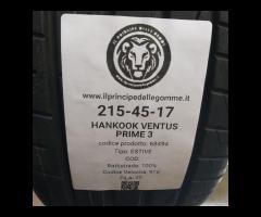 4 GOMME 215 45 17 HANKOOK A68494 - 2