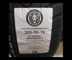 4 GOMME 205 55 16 GT RADIAL A68489