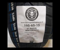 2 GOMME 195 65 15 GT RADIAL A68478