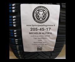 4 GOMME 205 45 17 MICHELIN A68468