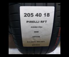 4 GOMME 205 40 18 PIRELLI RFT BR1833