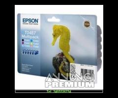 Epson CARTUCCE ORIGINALI NUOVE CODICE T0487
