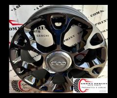 4 CERCHI IN LEGA ORIGINALI RAGGIO 17 FIAT 500L