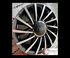 4 CERCHI IN LEGA ORIGINALI RAGGIO 15 FIAT 500