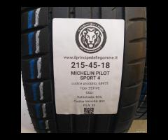 4 GOMME 215 45 18 MICHELIN A68975