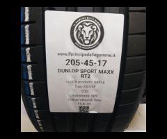 2 GOMME 205 45 17 DUNLOP A68916