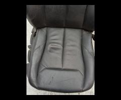 SET SEDILI IN PELLE NERA CUCITURA NERA BMW F20 201 - 9