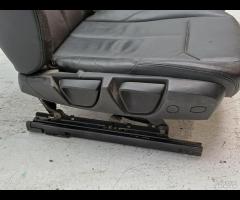 SET SEDILI IN PELLE NERA CUCITURA NERA BMW F20 201 - 11