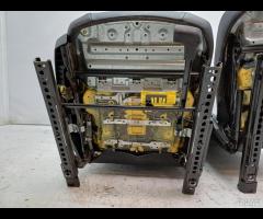 SET SEDILI IN PELLE NERA CUCITURA NERA BMW F20 201 - 18