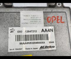 CENTRALINA MOTORE ECU A14NEL 1.4B 88Kw 120CV OPEL