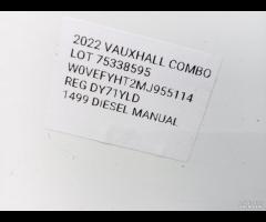 PORTA PORTIERA ANTERIORE DESTRA OPEL COMBO CARGO X - 10