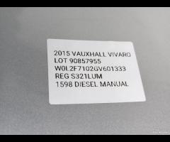 PORTA PORTIERA ANTERIORE SINISTRA SX OPEL VIVARO B - 11