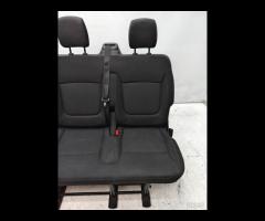 SEDILI POSTERIORE TESSUTO NERO RENAULT TRAFIC VIVA