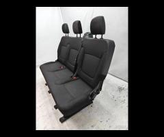SEDILI POSTERIORE TESSUTO NERO RENAULT TRAFIC VIVA - 16