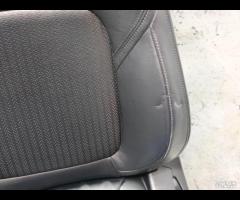 SET SEDILI IN PELLE NERO TRAFORATA JAGUAR XF X260 - 9