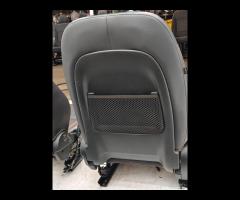 SET SEDILI IN PELLE NERO TRAFORATA JAGUAR XF X260 - 23