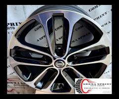 4 CERCHI IN LEGA ORIGINALI RAGGIO 17 NISSAN JUKE