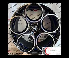 4 CERCHI IN LEGA RAGGIO 20 ALFA ROMEO STELVIO