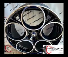 4 CERCHI IN LEGA RAGGIO 20 ALFA ROMEO STELVIO